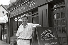 Cllr Salih Gaygusuz in the days when he was owner and manager of Harry Smith’s Bar