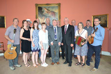 Musicians join St Albans Deputy Mayor on twin town anniversary visit