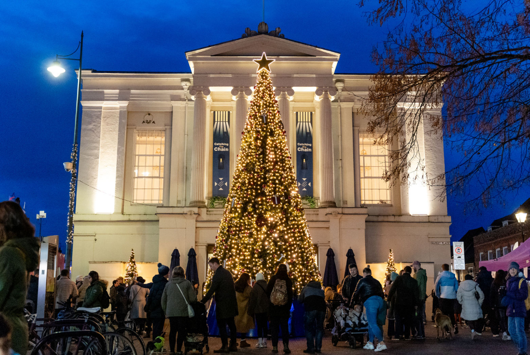 Scene from the Christmas Cracker 2024 event