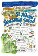 The illustrated recipe for St Albans Seasonal Salad (the full recipe can be downloaded from the Enjoy St Albans website)
