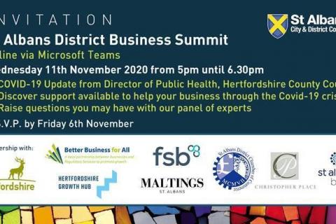 Business summit invite