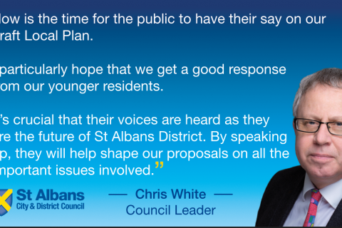 Quote on Local Plan from Councillor Chris White