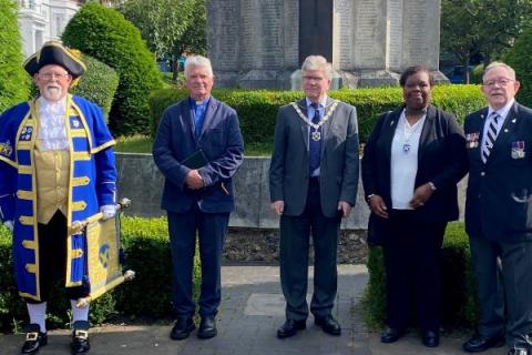 D-Day 80 ceremony at St Albans War Memorial
